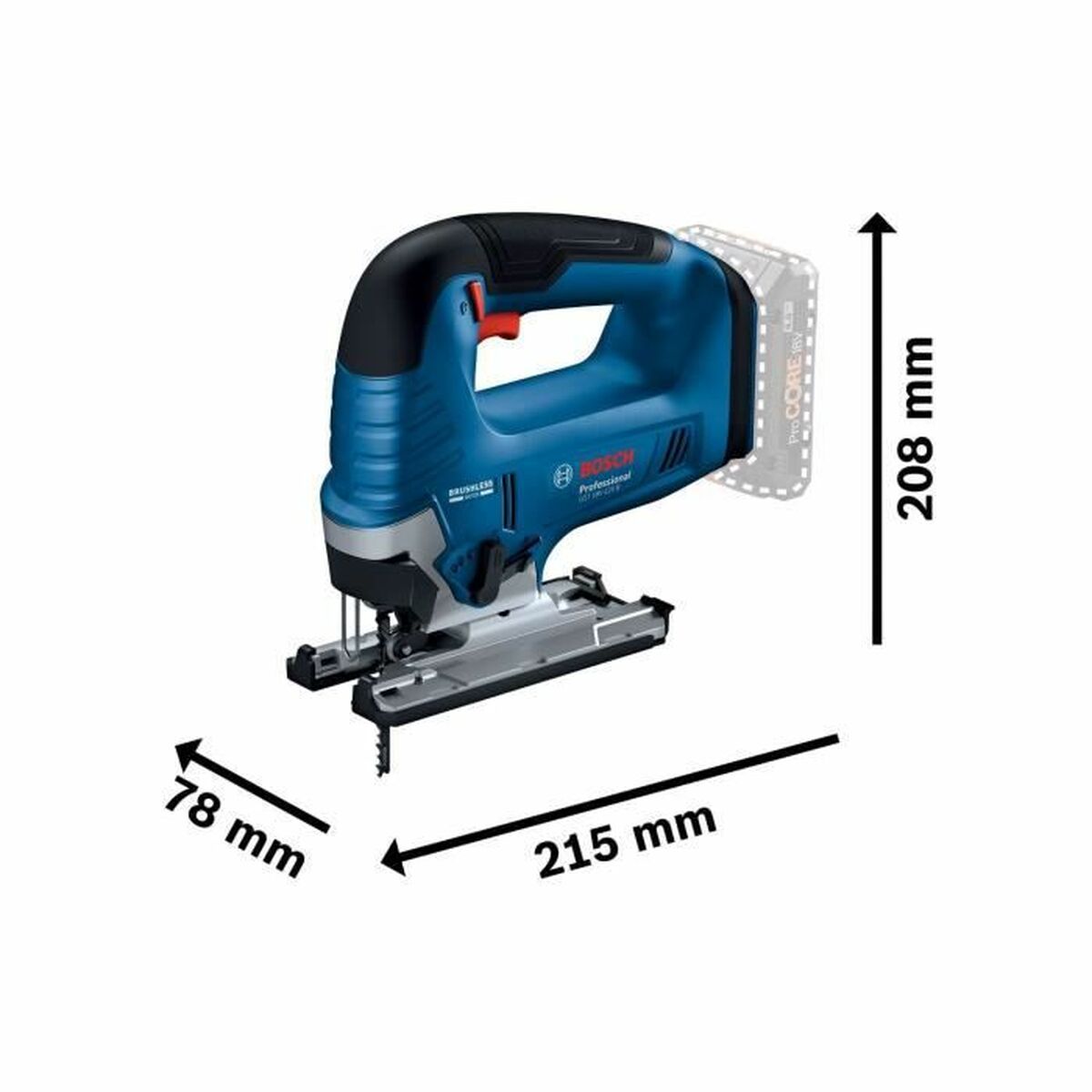 Моторен Трион BOSCH GST 18 V